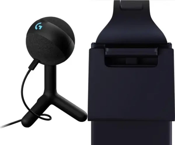 Logitech G Yeti Orb černá + Litra Glow / Herní mikrofon / USB