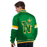 Starter Pánská bunda Minnesota North Stars NHL Vintage Dive Play Varsity Satin Jacket Velikost: L
