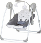 CHIPOLINO Kojenecké lehátko houpací Moonlight Ash Grey / od 0 - 6 měsíců / do 9 kg (160413)