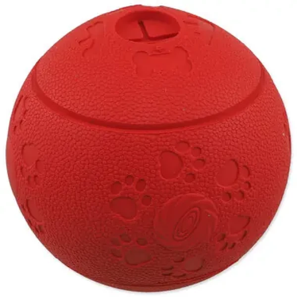 Dog Fantasy Hračka - míček na pamlsky červená 11 cm (454-31262)