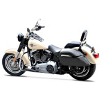 Pevné boční kufry na moto z Abs se zámky, 2x33l