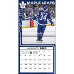 JF Turner Kalendář Toronto Maple Leafs NHL Auston Matthews #34 2026 Wall Calendar