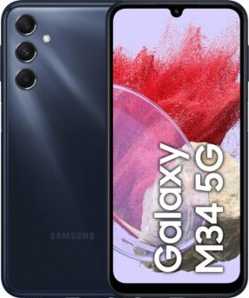 SAMSUNG Galaxy M34 6+128GB modrá / EU distribuce / 6.5" / 128GB / Android 14 (SM-M346BDBFXEO)