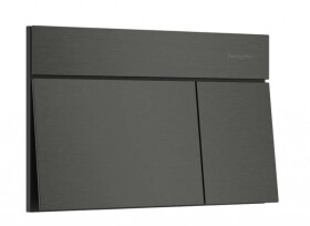 HANSGROHE - iFrame Element E Ovládání splachování, kartáčovaný černý chrom 66003340