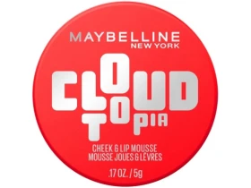 Maybelline New York Pěna na tváře a rty Cloudtopia Cheek & Lip Mousse Blush 03 Divine Crimson