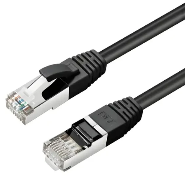 MicroConnect CAT6 S/FTP 20m černá / Síťový kabel / LSZH / RJ-45 (SSTP620S)