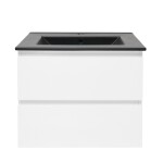 Koupelnová skříňka s umyvadlem SAT B-Way 59x50x45 cm bílá lesk BWAY260WU4B BWAY260WU4B