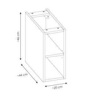 COMAD - Skříňka pod desku 20cm 5907611656815