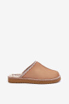 Domácí obuv Pantofle s výšivkou Dámské Inblu EY000028 Camel 39