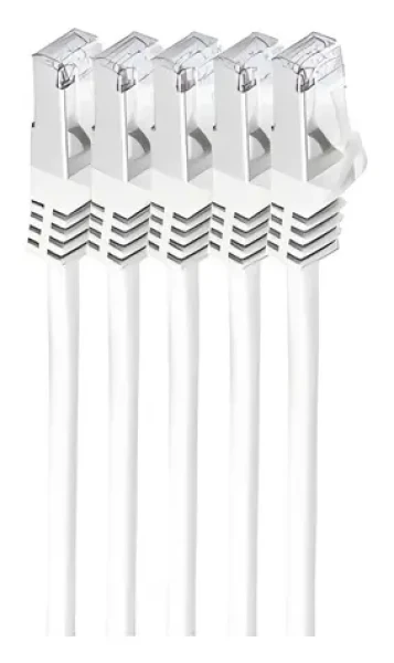 Shiverpeaks CAT7 S/FTP 1m bílá / Patch kabel / RJ-45 (BS75511-W-SET5)