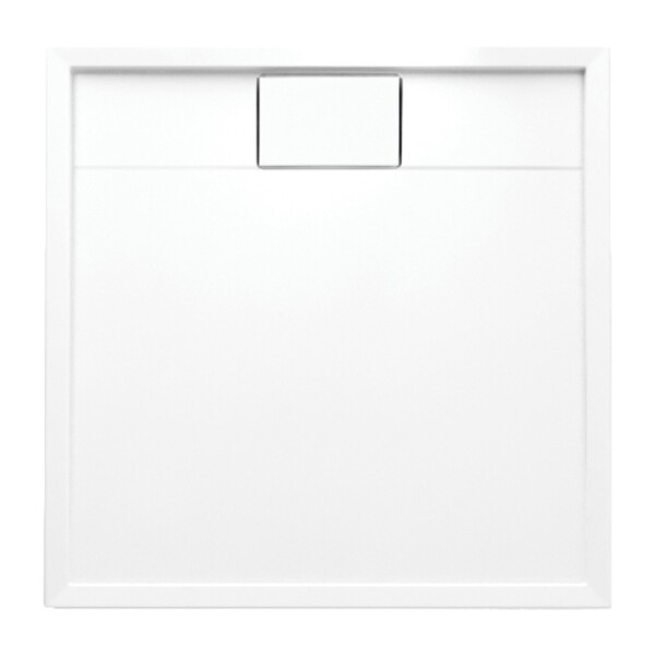 OMNIRES - BROOKLYN akrylátová sprchová vanička čtverec, 90 x 90 cm bílá lesk /BP/ BROOKLYN90/KBP
