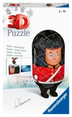 Ravensburger 3D puzzle Postavička Britská královská stráž 54 ks