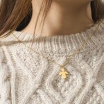 Náhrdelník s přívěskem anděla - chirurgická ocel, Stříbrná 45 cm + 5 cm (prodloužení)