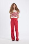 DEFACTO Wide Leg High Waist Standard Length Trousers