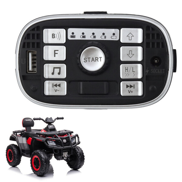 Mamido Hudební panel pro elektrické vozidlo S615 24 V s USB portem