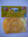 Globos Konfety - smajlíci žluté