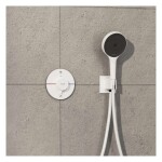 HANSGROHE - ShowerSelect Comfort Termostatická baterie pod omítku, pro 2 spotřebiče, matná bílá 15556700