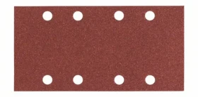 BOSCH Expert C430 2608605308 / Sada brusných papírů na dřevo a barvu s otvory / Zrnitost 180 / 93x186mm / 8 otvorů/ 10ks (2608605308)