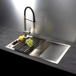 DEANTE - Magnetic steel nerezový dřez, 1-miska s odkapávačem ZRM_0113
