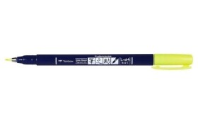 Tombow Štětcový fix Fudenosuke - neon yellow