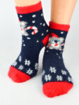 Noviti SB089 X-mas Dívčí vánoční ponožky 27-34 směs barev 31-34