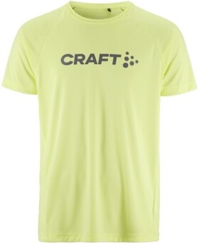 Běžecké tričko CRAFT CORE Essence Logo - zelená Velikost textilu: XL