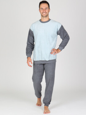 EVONA a.s. Pánské froté pyžamo P 1429 029 - Pánské froté pyžamo P 1429 029 029 3XL