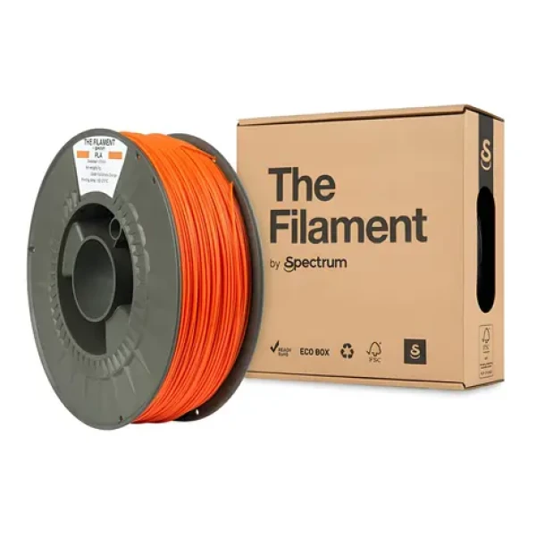 The Filament PLA machinery orange / Tisková struna / 1,75 mm / 1 kg (TF-24012)
