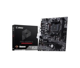 MSI MB Sc AM4 PRO A520M-S, AMD A520, 2xDDR4, 1xHDMI, mATX EDF_2648825