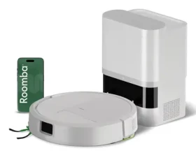 Rozbaleno - iRobot Roomba Combo 115 + AutoEmpty dock bílá / Robotický vysavač / WiFi / vysávání mopování / rozbaleno (Y454240.rozbaleno)