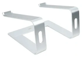 StarTech Laptop Stand for Desk stříbrná / Stojan na notebook / 13"-17" / nosnost 5 kg / hliník (LAPTOP-STAND-SILVER)