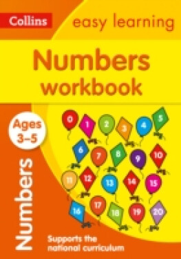Activity Book Ages 3-5 - Numbers Workbook - Collins Easy Learning