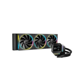 DEEPCOOL Vodní chladič LM360, ARGB, 3x 120mm, AM5, LGA1851, černá EDF_1808074