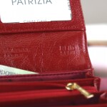 Elegantní dámská peněženka Wassidy, červená