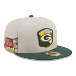 New Era Pánská kšiltovka Green Bay Packers NFL 2023 Salute to Service 59FIFTY Fitted Velikost: 7 1/2
