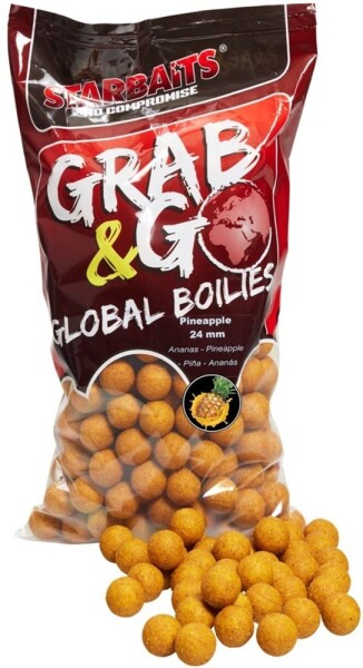Starbaits Boilie Global Pineapple,Starbaits Boilie Global Pineapple