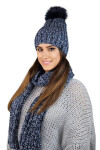 Kamea Hat&Scarf K.22.261.12 Námořnická modrá OS