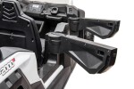 Mamido Elektrické autíčko Buggy UTV čtyřmístné 24V nafukovací kola bílé