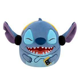 SQUISHMALLOWS Disney Stitch se sluchátky, 17 cm