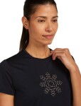 Dámské merino tričko s krátkým rukávem ICEBREAKER Wmns 125 Cool-Lite Sphere SS Tee Fusion, Black velikost: S