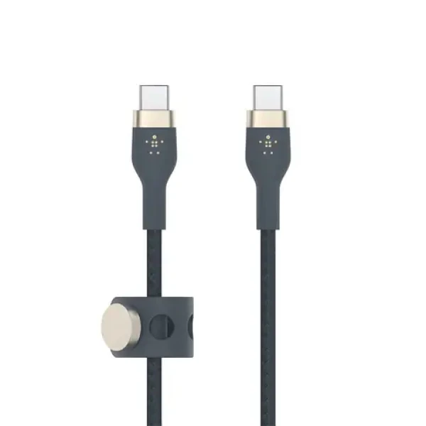 Belkin BOOST CHARGE PRO Flex modrá / Kabel USB-C na USB-C / 1 m (CAB011bt1MBL)
