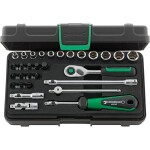 Wera 005440 Magnetická lišta B Deep 1 se sadou prodloužených nástrčných hlavic 8 ÷ 19 mm typ 8790 HMB Deep 3/8" (Sada 9 dílů) 05005440001