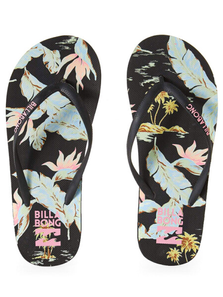 Billabong DAMA BLACK PEBBLE dámské žabky