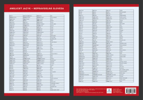 Přehledová tabulka učiva Anglický jazyk Přehled nepravidelných sloves