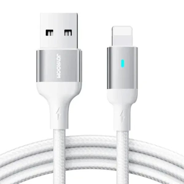 Joyroom S-UL012A10 Nabíjecí kabel USB-A (M) - Lightning (M) 2.4A 1.2m bílá (S-UL012A10 1.2m LW)