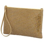 Elegantní psaníčko MOON Gella, zlatá