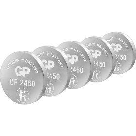 GP knoflíkový článek CR 2450 3 V 5 ks lithiová GPCR2450STD954C5