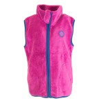 Vesta dívčí chlupatá se stojáčkem, Pidilidi, PD1140-07, fuchsia - 146 | 11let