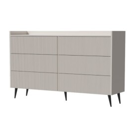 FRONTI Komoda ADEMO 6SZ - kašmír
