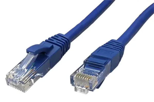 Lindy UTP patch kabel Cat.6 modrá / Patch kabel / kat. 6 / 2m / snag-proof (48018)